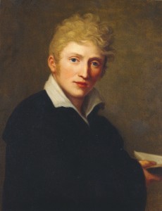 Ludwig GEYER (1779-1821), acteur, auteur de pièces pour le théâtre et peintre allemand. Beau-père de Richard Wagner. Autoportrait de l’artiste (v. 1813) @ Musée Richard Wagner, Bayreuth.