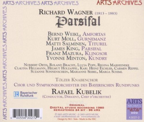 MVRW PARSIFAL Disco 1980 Kubelik