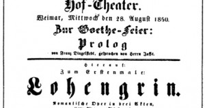 MVRW Lohengrin Weimar 1850 Prolog