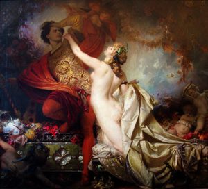 Tannhäuser et Vénus, peinture d’Otto Knille, 1873 © Nationalgalerie der Staatlichen Museen zu Berlin