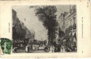 MVRW Les Grands Boulevards vers 1840