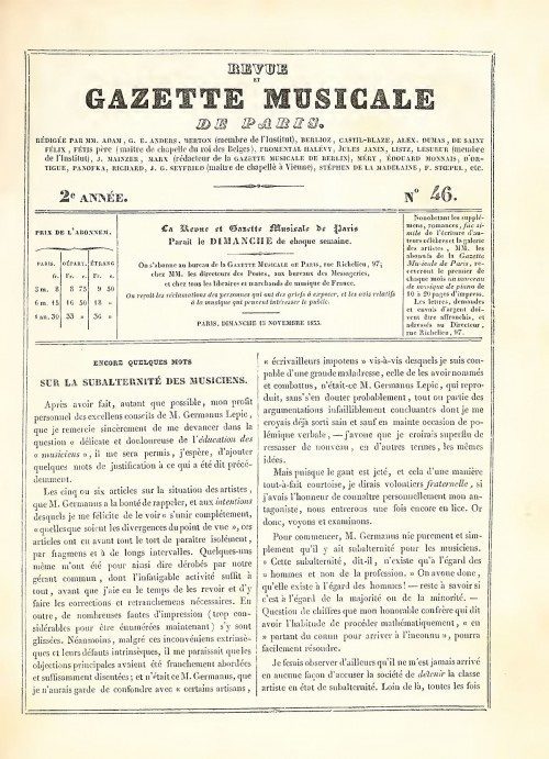 1200px Cover Of 'revue Et Gazette Musicale De Paris' 1835 Vol2 N46 Internet Archive