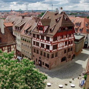 La maison d'Albrecht Dürer à Nuremberg