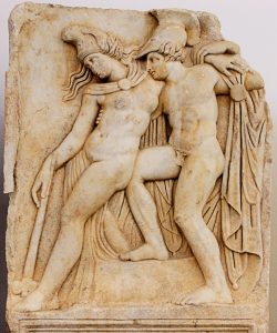 Reliefs du Sébasteion d'Aphrodisias : Achille et Penthésilée