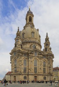 Dresden Germany Exterior Of Frauenkirche 05