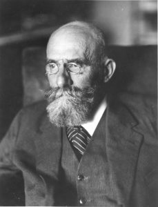 Christian von Ehrenfels (1859-1932), philosophe autrichien considéré comme le pionnier de la Gestaltpsychologie,