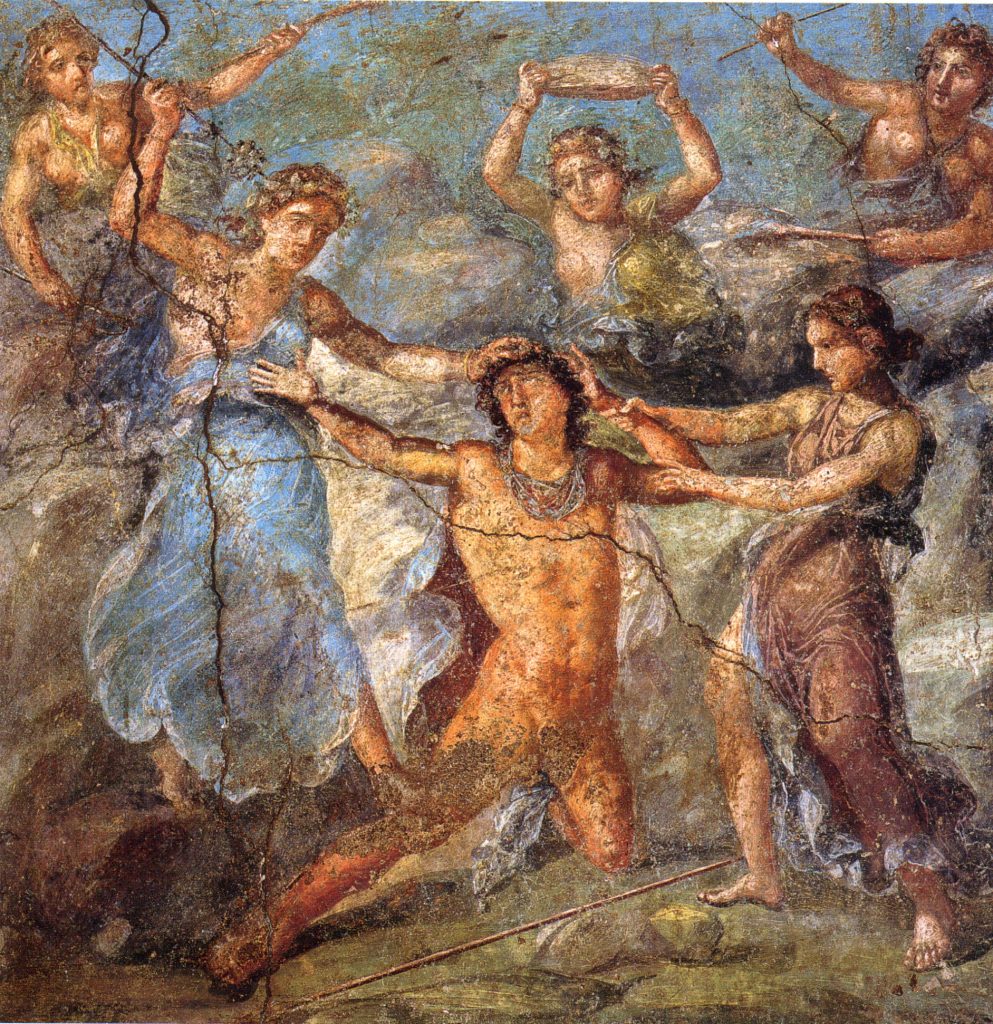 Pompeii casa dei vettii pentheus 1