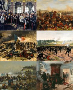 Franco prussian war collage